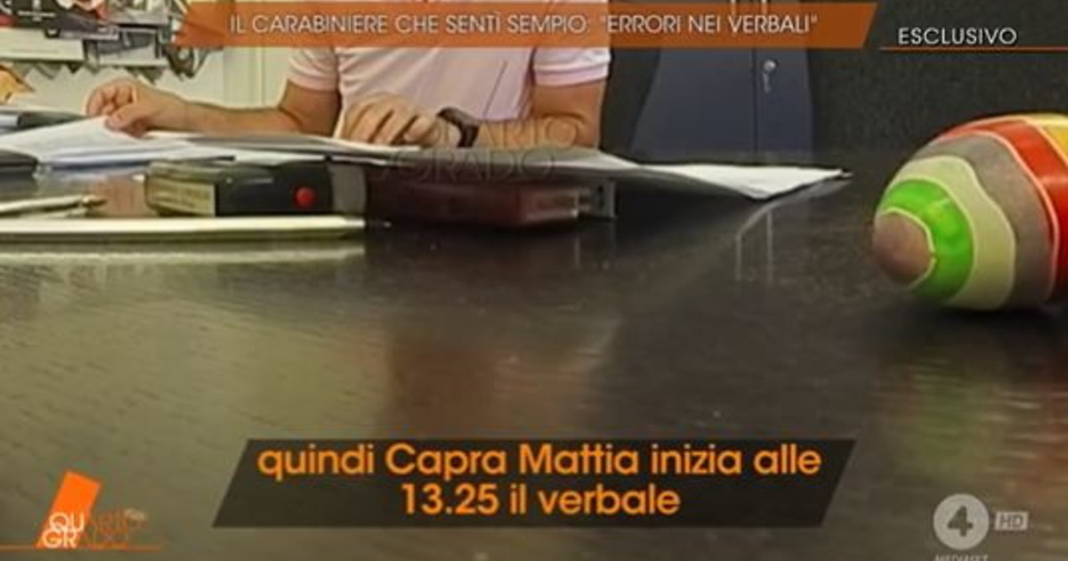 garlasco il carabiniere rivela un errore di trascrizione su sempio da Liberoquotidiano.it garlasco il carabiniere rivela un errore di trascrizione su sempio