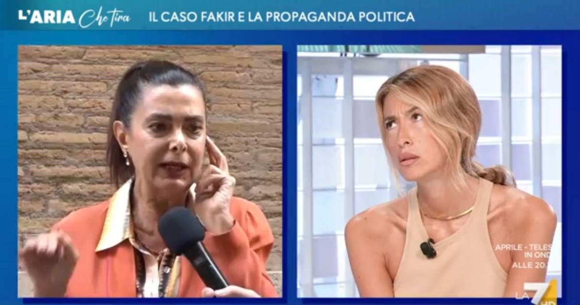 fakir annalisa chirico zittisce laura boldrini avete un problema coi violenti da Liberoquotidiano.it fakir annalisa chirico zittisce laura boldrini avete un problema coi violenti