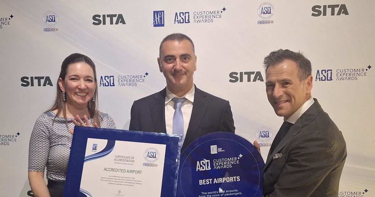 milano linate riceve l8217airport service quality award 2025 da Liberoquotidiano.it milano linate riceve l8217airport service quality award 2025