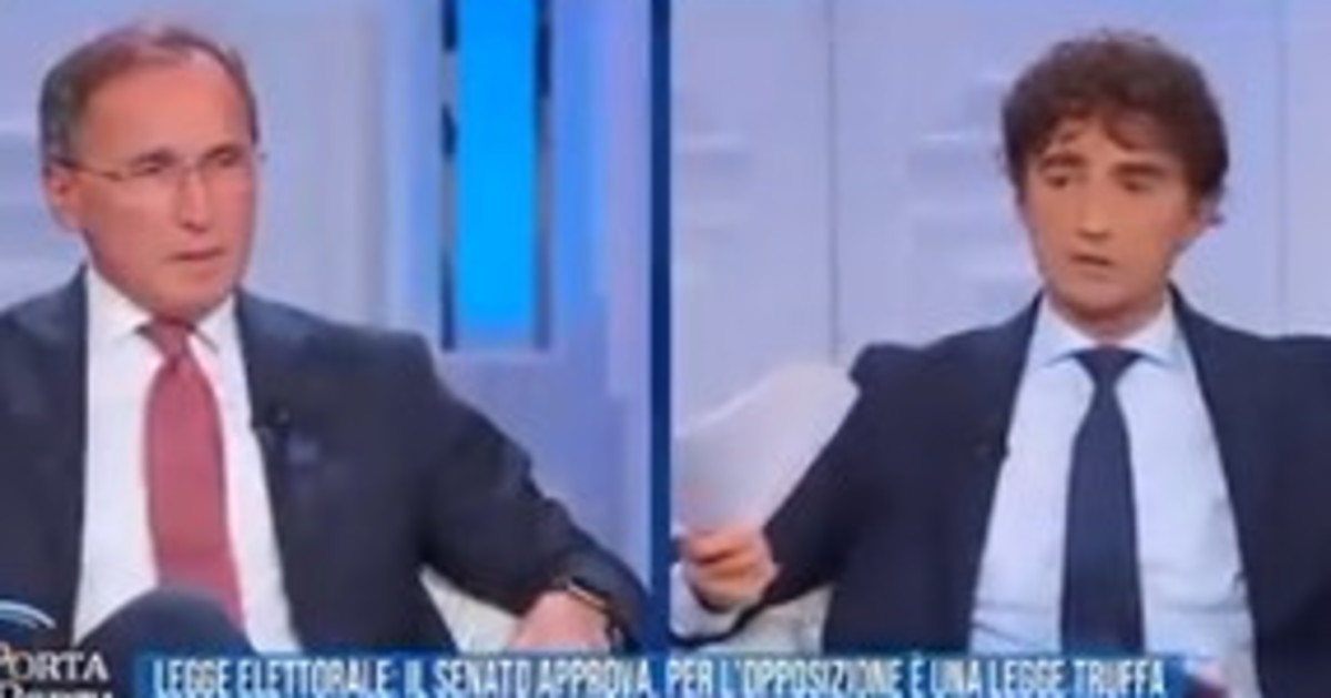 porta a porta bignami smaschera francesco boccia in diretta 200 un gemello da Liberoquotidiano.it porta a porta bignami smaschera francesco boccia in diretta 200 un gemello