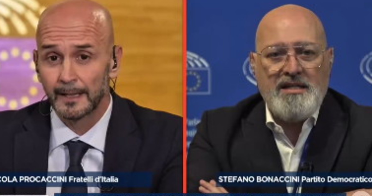 bonaccini in tilt dopo la domanda di procaccini come mai figuraccia a 4 di sera da Liberoquotidiano.it bonaccini in tilt dopo la domanda di procaccini come mai figuraccia a 4 di sera