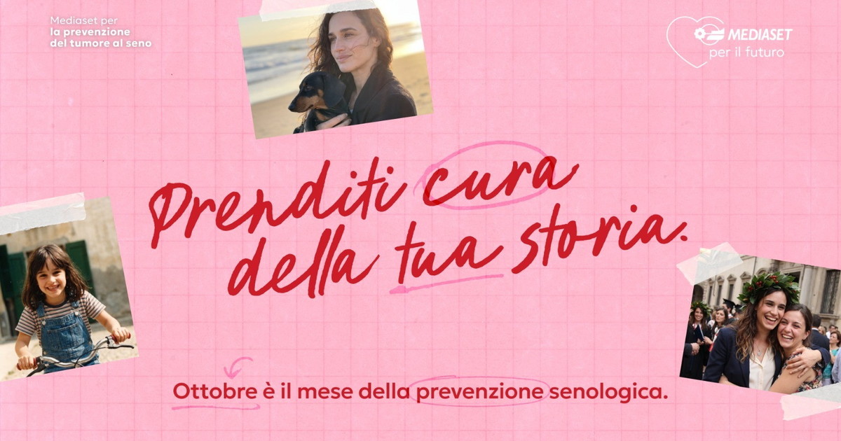 mediaset per il futuro al via la campagna di sensibilizzazione dedicata alla prevenzione del tumore al seno da Liberoquotidiano.it mediaset per il futuro al via la campagna di sensibilizzazione dedicata alla prevenzione del tumore al seno