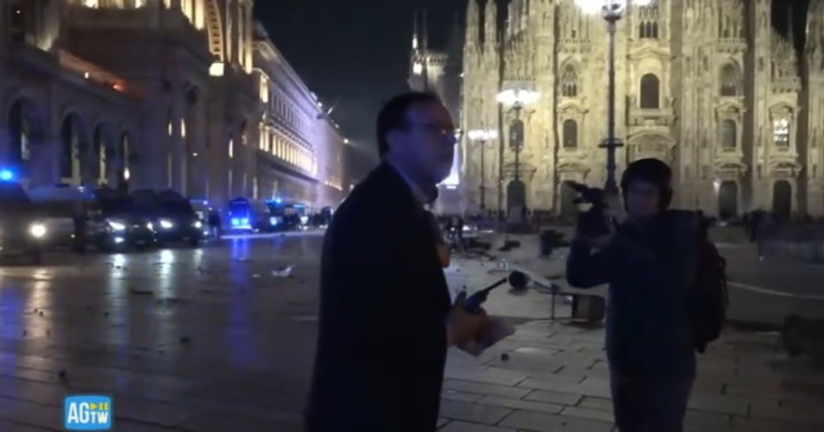 milano devastata da maranza e compagni il poliziotto contro la ragazzina siete vandali da Liberoquotidiano.it milano devastata da maranza e compagni il poliziotto contro la ragazzina siete vandali