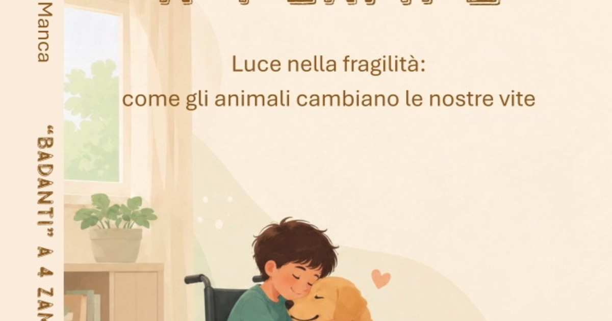 badanti a 4 zampe il libro di diego manca che racconta il potere straordinario dell amore animale da Liberoquotidiano.it badanti a 4 zampe il libro di diego manca che racconta il potere straordinario dell amore animale