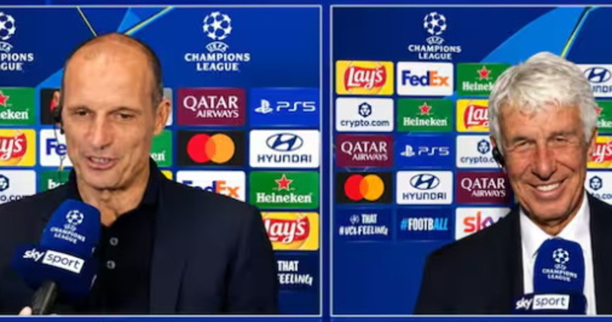 gasperini allegri il faccia a faccia prima della partita da Liberoquotidiano.it gasperini allegri il faccia a faccia prima della partita