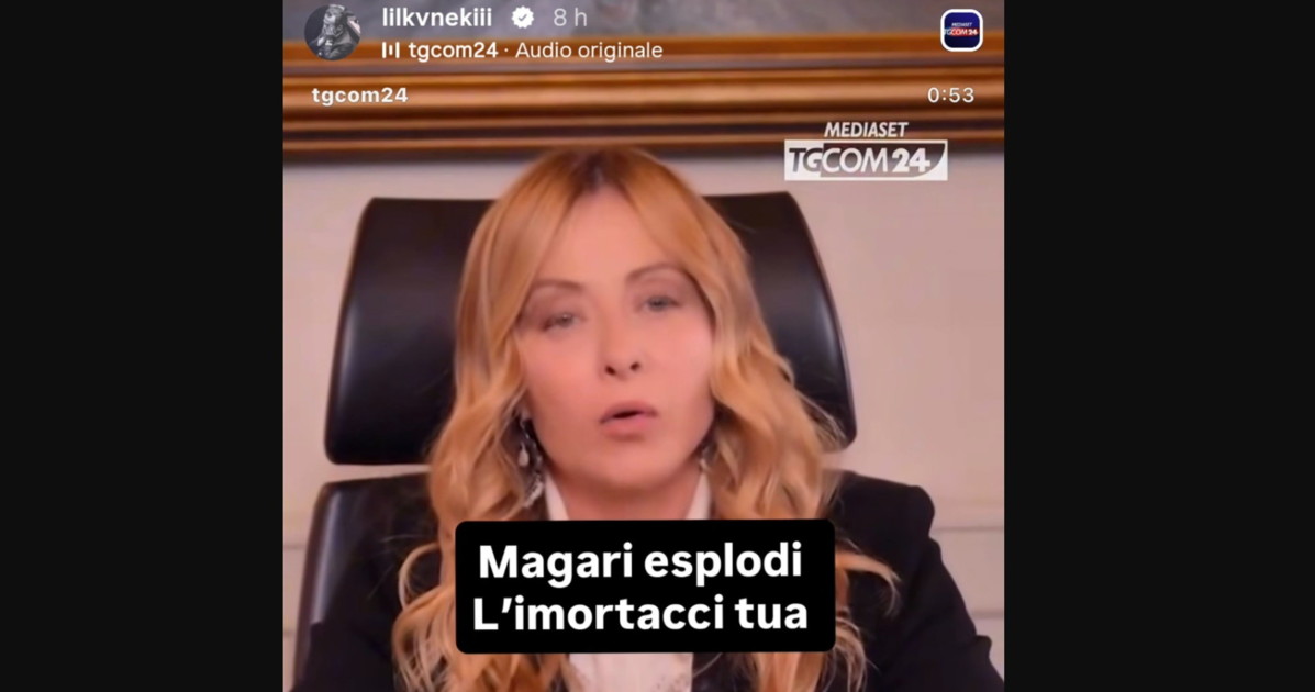 giorgia meloni il post choc del cantante degli psicologi magari esplodi da Liberoquotidiano.it giorgia meloni il post choc del cantante degli psicologi magari esplodi