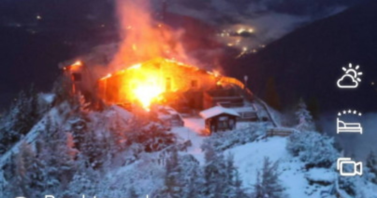 Un incendio destruye el "Nido del Águila" de Hitler en los Alpes bávaros