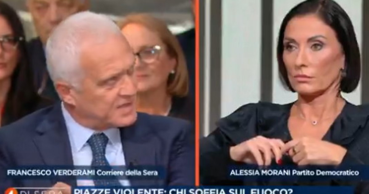 4 di sera verderami zittisce morani se in piazza ci fossero state le teste rasate da Liberoquotidiano.it 4 di sera verderami zittisce morani se in piazza ci fossero state le teste rasate